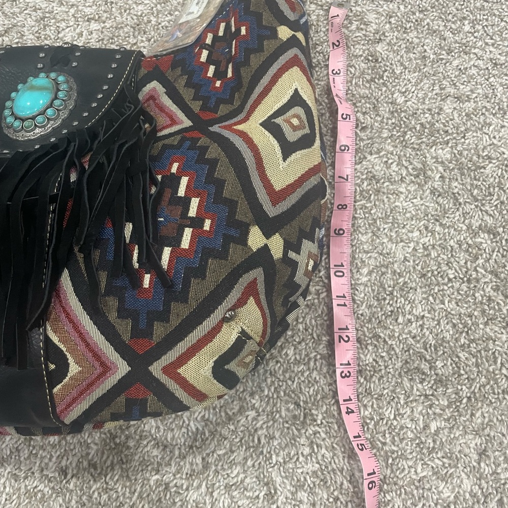 Montana West Multicolor Geometric Hobo Bag - Picture 5 of 8